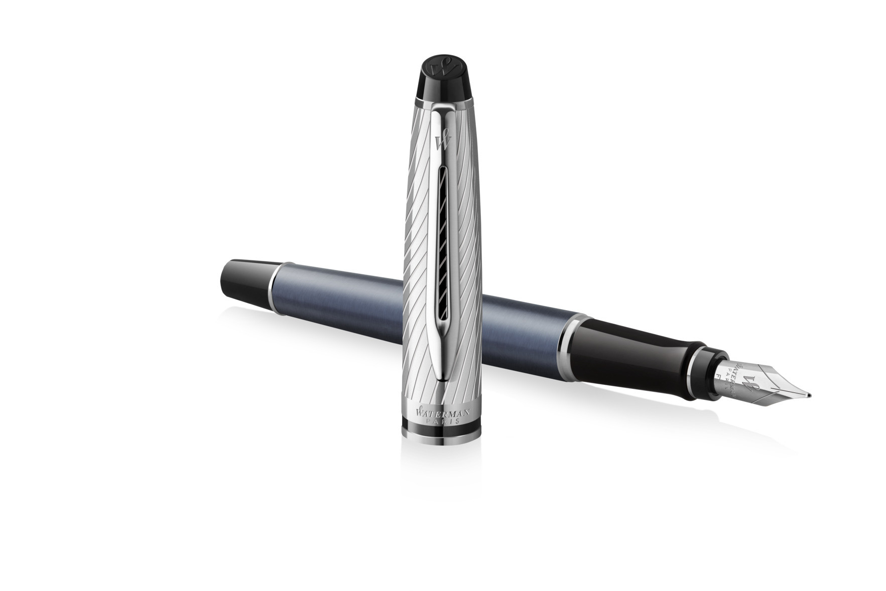 Pióro Waterman Expert 3 Deluxe Metalic grafitowe (stone) CT F GB